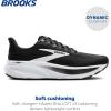 imageBrooks Womens Ghost 17 Neutral Running ShoeBlackGreyWhite