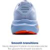 imageBrooks Womens Ghost 17 Neutral Running ShoeBlue HeronWhiteOrange