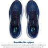 imageBrooks Womens Ghost 17 Neutral Running ShoeNavyGreenTurquoise