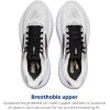 imageBrooks Womens Ghost 17 Neutral Running ShoeWhiteBlackRose Gold