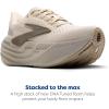 imageBrooks Womens Glycerin Max Neutral Running ampamp Walking ShoeAlmond Peach London Fog White