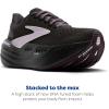 imageBrooks Womens Glycerin Max Neutral Running ampamp Walking ShoeBlack Orchid Ice Grey