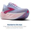 imageBrooks Womens Glycerin Max Neutral Running ampamp Walking ShoeBlue Heron Diva Pink White