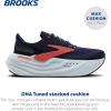 imageBrooks Womens Glycerin Max Neutral Running ampamp Walking ShoePeacoat Blue Ribbon Hot Coral
