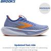 imageBrooks Womens Hyperion 3 Neutral Running ShoeBlue HeronOrangeWhite