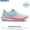 imageBrooks Womens Hyperion 3 Neutral Running ShoeWhitePink ClayAtomizer