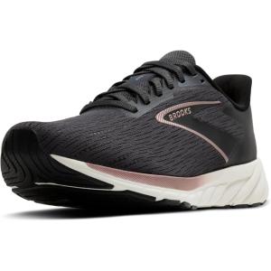 imageBrooks Womens Anthem 7 Neutral Running ShoeBlackGreyRose Gold