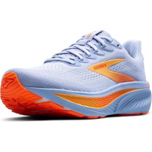 imageBrooks Womens Ghost 17 Neutral Running ShoeBlue HeronWhiteOrange