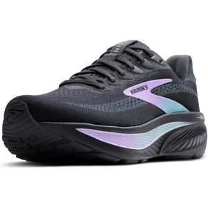 imageBrooks Womens Ghost 17 Neutral Running ShoeGreyClearwaterPurple