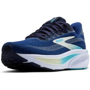 imageBrooks Womens Ghost 17 Neutral Running ShoeNavyGreenTurquoise
