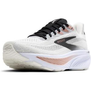 imageBrooks Womens Ghost 17 Neutral Running ShoeWhiteBlackRose Gold