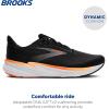 imageBrooks Mens Revel 8 Neutral Running ampamp Walking ShoeBlackExcaliburOrange