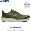 imageBrooks Mens Revel 8 Neutral Running ampamp Walking ShoeOliveTeaOrange