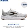 imageBrooks Mens Revel 8 Neutral Running ampamp Walking ShoeWhiteBlackOak Buff