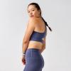 imageBrooks Womens Luxe Pocket Bra Supportive Sports Bra with Pocket for Training Workouts ampamp RunningHtr Nightshadow