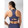imageBrooks Womens Luxe Pocket Bra Supportive Sports Bra with Pocket for Training Workouts ampamp RunningHtr Nightshadow