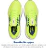 imageBrooks Mens Ghost 17 Neutral Running ShoeAcid LimeNavyWhite