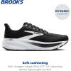 imageBrooks Mens Ghost 17 Neutral Running ShoeBlackGreyWhite