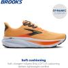 imageBrooks Mens Ghost 17 Neutral Running ShoeBlazing OrangeYellowEbony