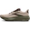 imageBrooks Mens Ghost 17 Neutral Running ShoeChateau GrayBrownOlive