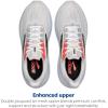 imageBrooks Mens Ghost 17 Neutral Running ShoeWhitePink ClayGecko