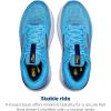 imageBrooks Mens Ghost Max 2 Running and Walking ShoesBonnie BlueBlue RibbonYellow
