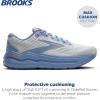 imageBrooks Mens Ghost Max 2 Running and Walking ShoesOyster MushroomBlueOrange