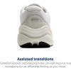 imageBrooks Mens Ghost Max 2 Running and Walking ShoesWhiteWinterskyOrange