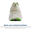imageBrooks Mens Hyperion Max 3 Neutral Running ShoeCoconutGreen GeckoPink Clay