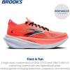 imageBrooks Mens Hyperion Max 3 Neutral Running ShoeFiery CoralBlackAtomizer
