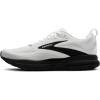 imageBrooks Mens Trace 4 Neutral Running ShoeBright WhiteOysterBlack