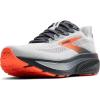 imageBrooks Mens Ghost 17 Neutral Running ShoeOyster MushroomOrangeEbony