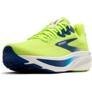 imageBrooks Mens Ghost 17 Neutral Running ShoeAcid LimeNavyWhite