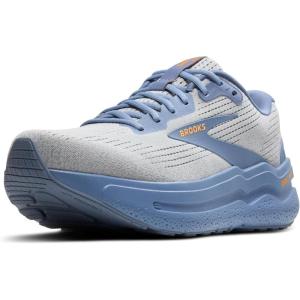 imageBrooks Mens Ghost Max 2 Running and Walking ShoesOyster MushroomBlueOrange