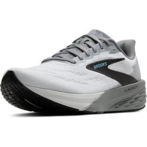 imageBrooks Mens Launch 11 Neutral Running ShoeOysterPrimer GrayBlue