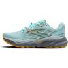imageBrooks Womens Cascadia 19 Mountain Trail Running ShoeClearwaterPrimer GreyApricot