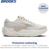imageBrooks Womens Ghost Max 3 Neutral Running ampamp Walking ShoeCoconutChateau GreyBlue