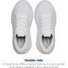 imageBrooks Womens Ghost Max 3 Neutral Running ampamp Walking ShoeWhiteWhite