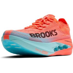 imageBrooks Unisex Hyperion Elite 5 Neutral Race Running Shoe for Men ampamp WomenPink ClayAtomizer Blue