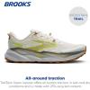 imageBrooks Mens Cascadia 19 Mountain Trail Running ShoeCoconutOliveGinger