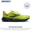 imageBrooks Mens Cascadia 19 Mountain Trail Running ShoeSunny LimeBlackBlue