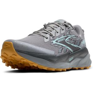 imageBrooks Mens Cascadia 19 Mountain Trail Running ShoeAlloyEbonyOrange