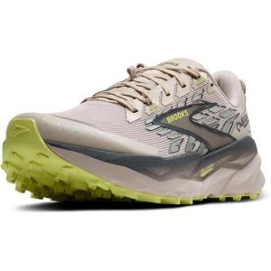 imageBrooks Mens Cascadia 19 Mountain Trail Running ShoeChateauEbonySunny Lime