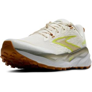 imageBrooks Mens Cascadia 19 Mountain Trail Running ShoeCoconutOliveGinger
