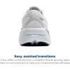 imageBrooks Mens Ghost Max 3 Neutral Running ampamp Walking ShoeBright WhiteTeaBlack