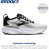 imageBrooks Womens Adrenaline GTS 25 Supportive Running ampamp Walking ShoeWhiteBlackWhite