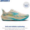 imageBrooks Womens Ghost Trail Versatile OffRoad Running Shoe for Rugged TerrainSandStar WhiteGolden Hour