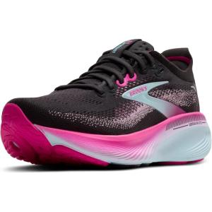 imageBrooks Womens Adrenaline GTS 25 Supportive Running ampamp Walking ShoeBlackCyber PinkIced Aqua