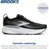 imageBrooks Mens Adrenaline GTS 25 Supportive Running ampamp Walking ShoeBlackGreyWhite