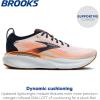 imageBrooks Mens Adrenaline GTS 25 Supportive Running ampamp Walking ShoeWhiteSpellboundOrange